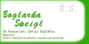 boglarka speigl business card